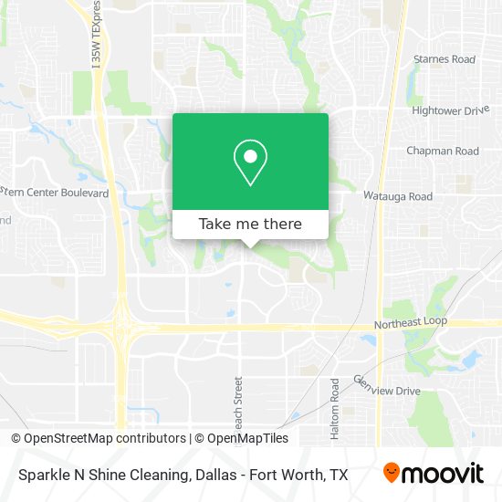 Sparkle N Shine Cleaning map
