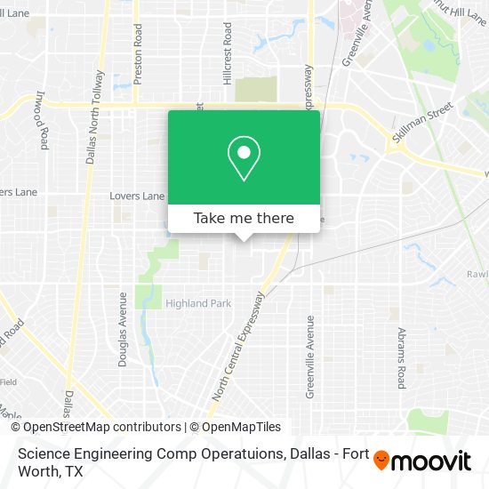 Mapa de Science Engineering Comp Operatuions