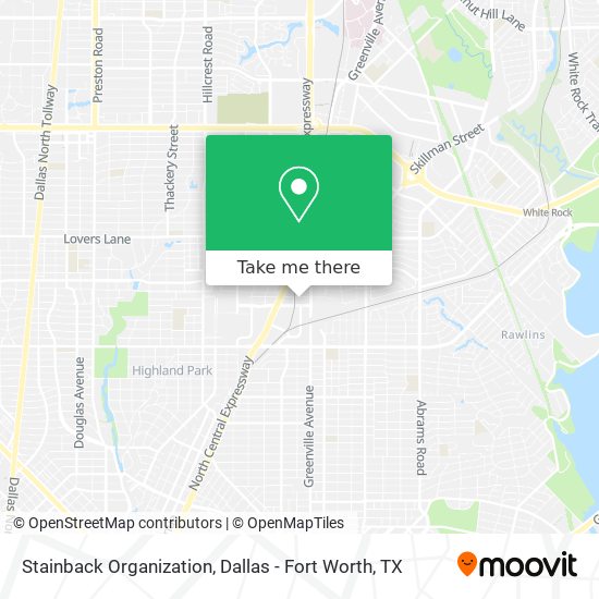 Stainback Organization map