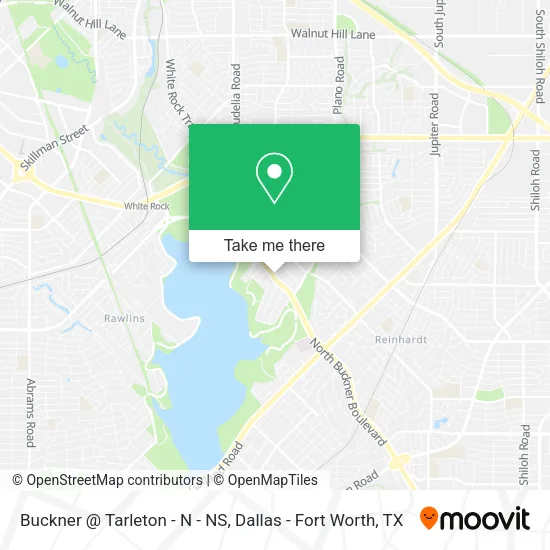 Mapa de Buckner @ Tarleton - N - NS