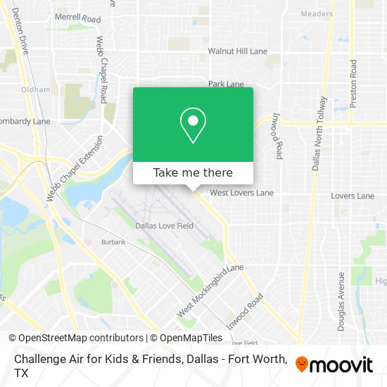 Challenge Air for Kids & Friends map