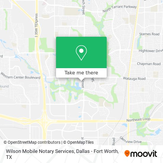 Mapa de Wilson Mobile Notary Services