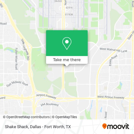 Mapa de Shake Shack