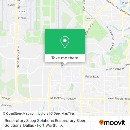 Mapa de Respiratory Sleep Solutions Respiratory Sleej Solutions