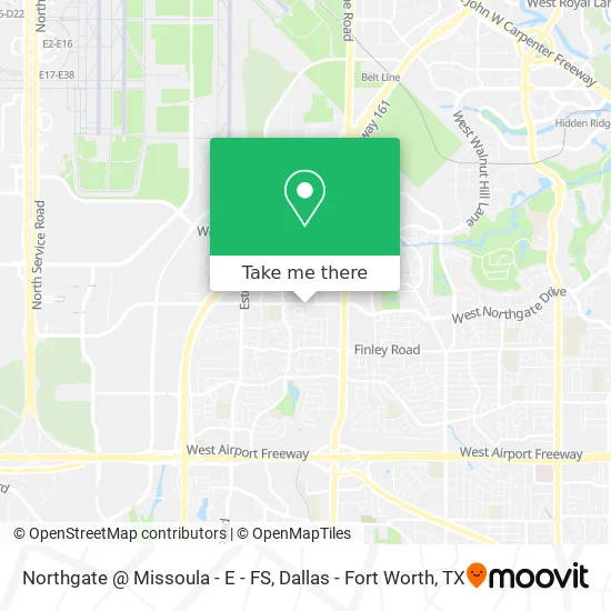 Northgate @ Missoula - E - FS map