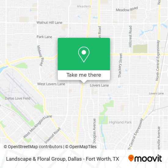Landscape & Floral Group map