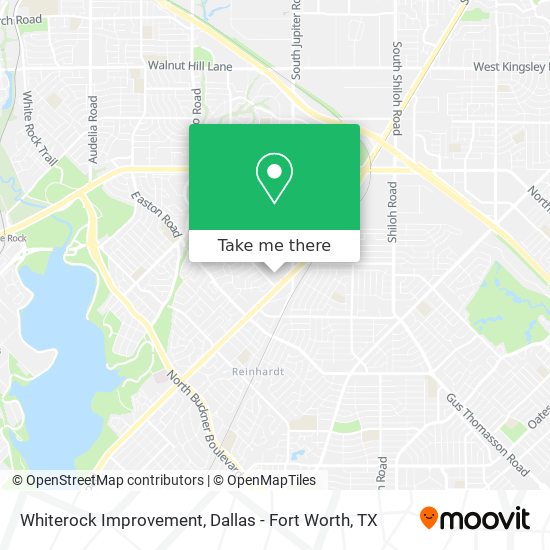 Whiterock Improvement map