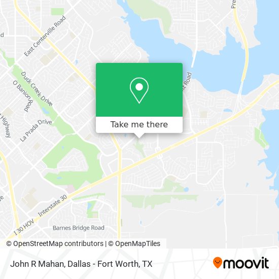 John R Mahan map