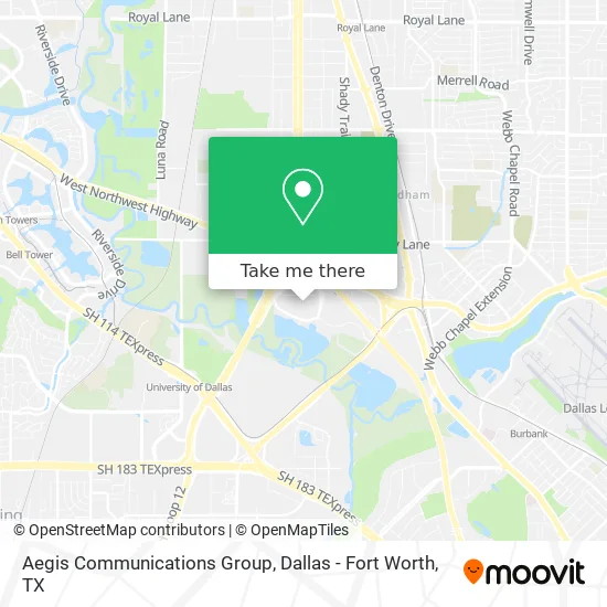 Aegis Communications Group map