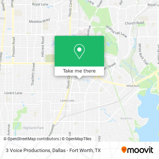 3 Voice Productions map