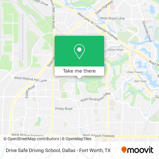 Mapa de Drive Safe Driving School