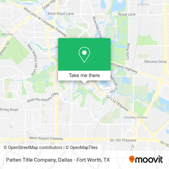 Patten Title Company map