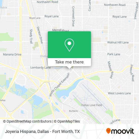 Joyeria Hispana map