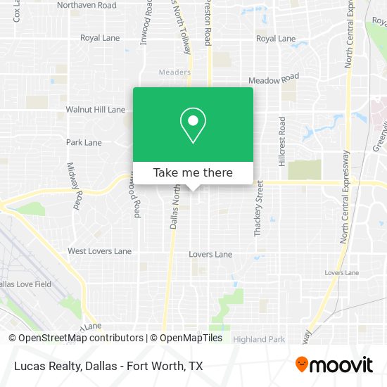 Lucas Realty map