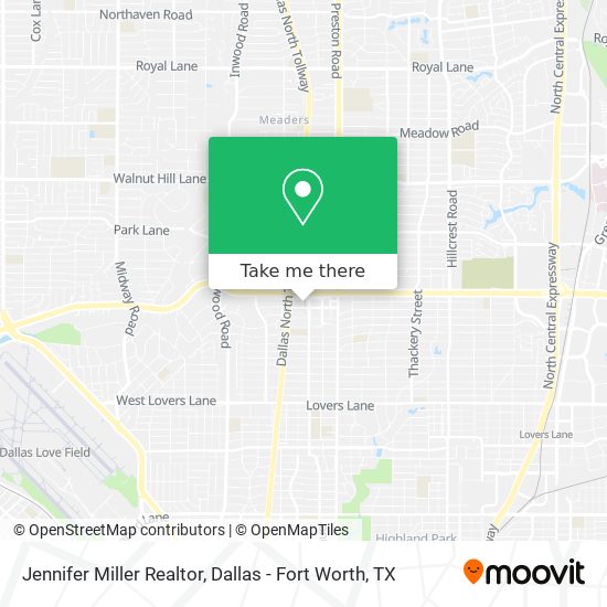 Jennifer Miller Realtor map