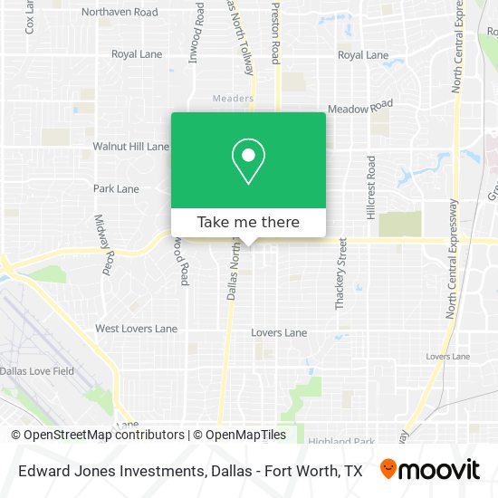 Edward Jones Investments map