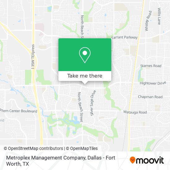 Metroplex Management Company map