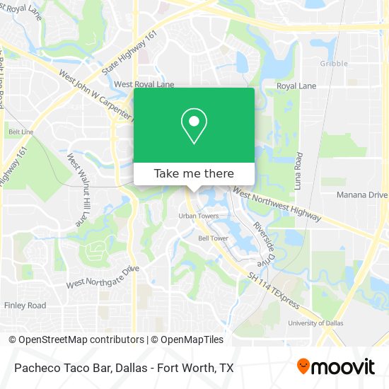 Pacheco Taco Bar map