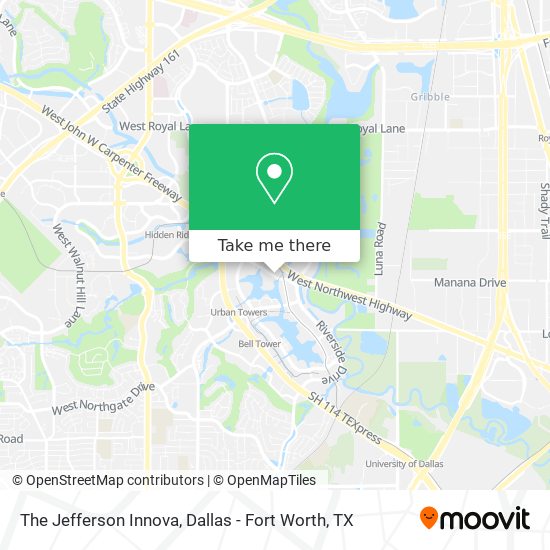 The Jefferson Innova map