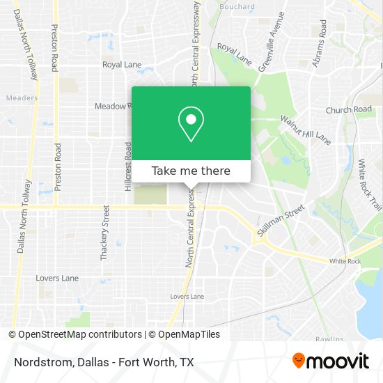 Mapa de Nordstrom
