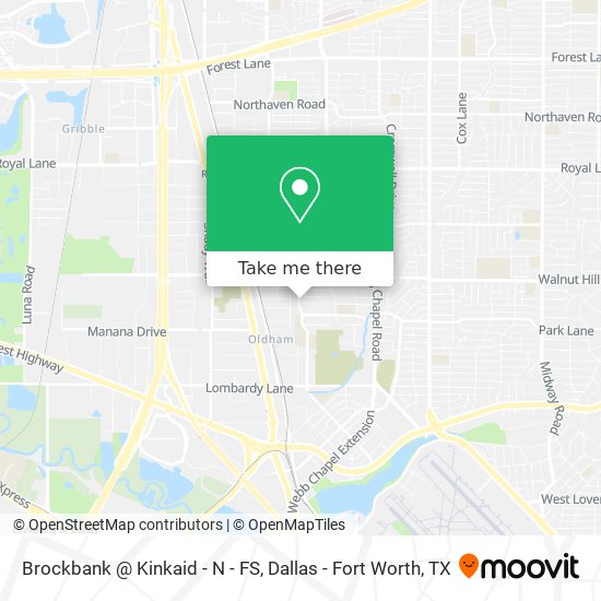 Brockbank @ Kinkaid - N - FS map