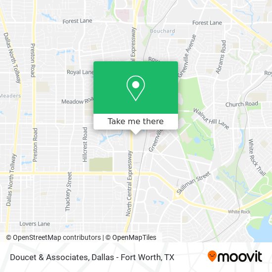 Mapa de Doucet & Associates