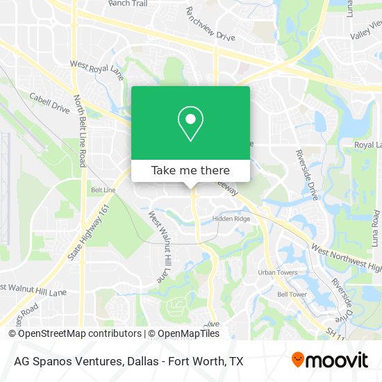 Mapa de AG Spanos Ventures