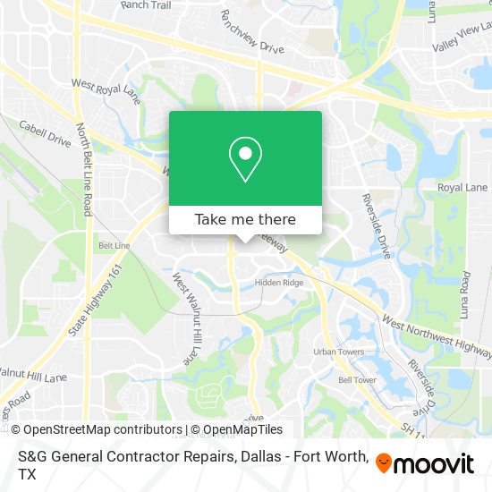 S&G General Contractor Repairs map