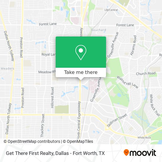 Get There First Realty map