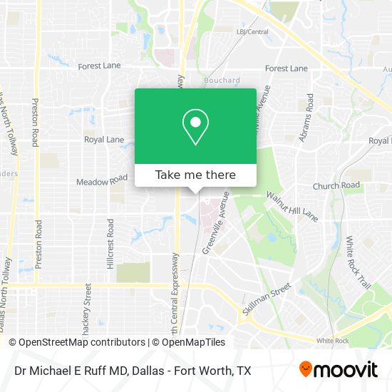 Dr Michael E Ruff MD map