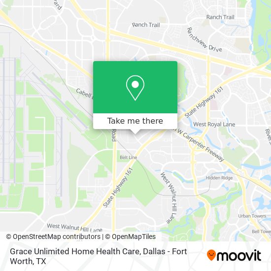 Grace Unlimited Home Health Care map