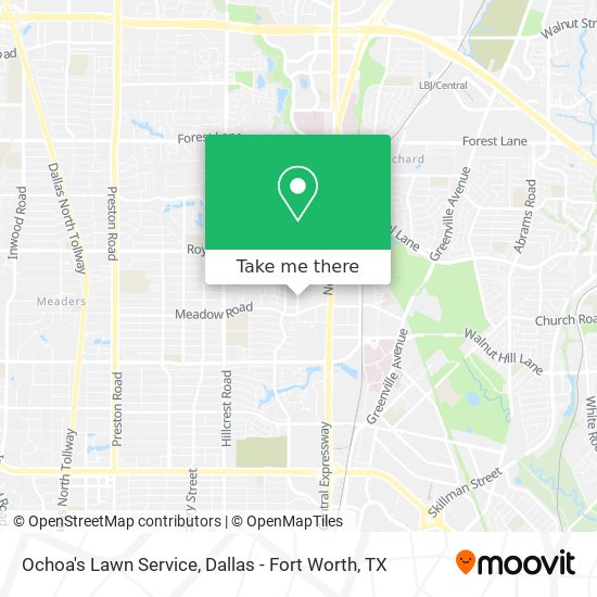 Mapa de Ochoa's Lawn Service
