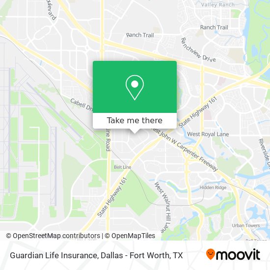 Mapa de Guardian Life Insurance