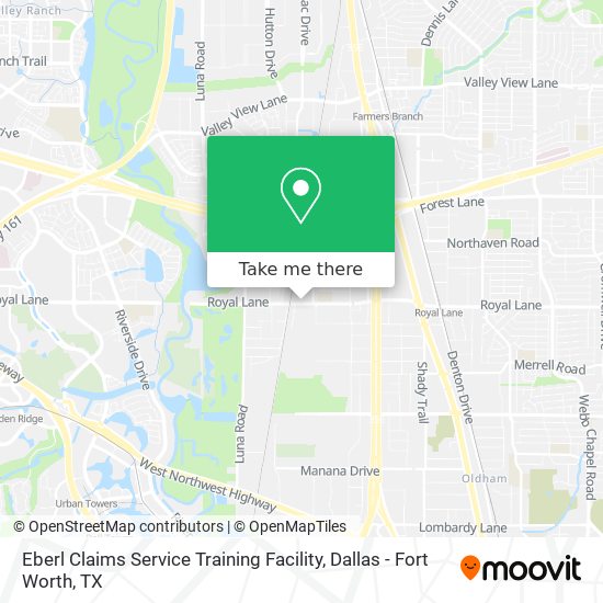 Eberl Claims Service Training Facility map