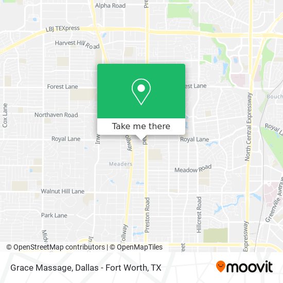 Grace Massage map