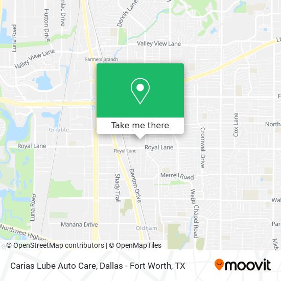 Carias Lube Auto Care map