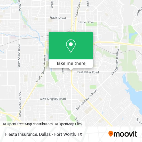 How to get to Fiesta Insurance in Garland by Bus?