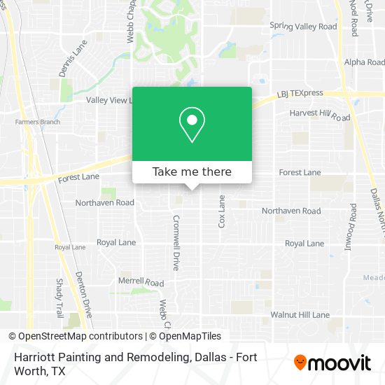 Mapa de Harriott Painting and Remodeling