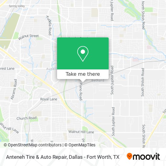 Mapa de Anteneh Tire & Auto Repair