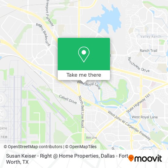 Susan Keiser - Right @ Home Properties map