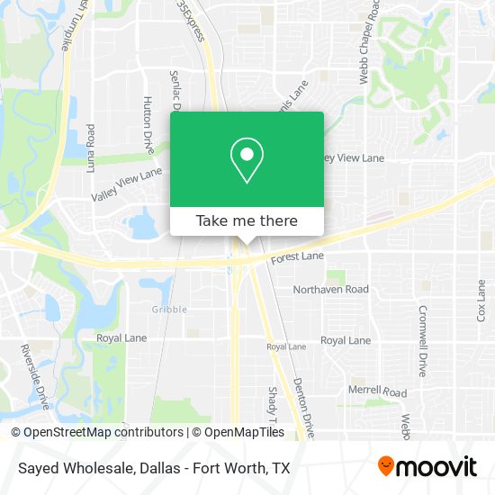 Sayed Wholesale map