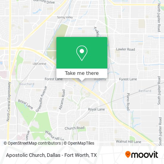 Apostolic Church map