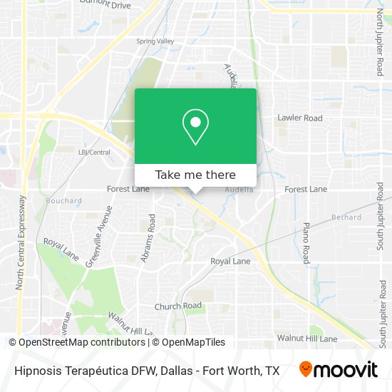 Mapa de Hipnosis Terapéutica DFW