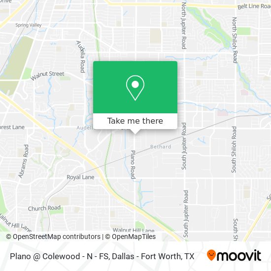 Plano @ Colewood - N - FS map