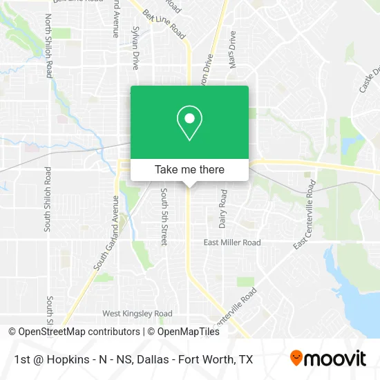 1st @ Hopkins - N - NS map