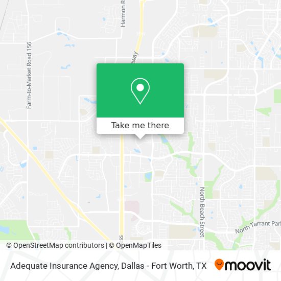 Mapa de Adequate Insurance Agency