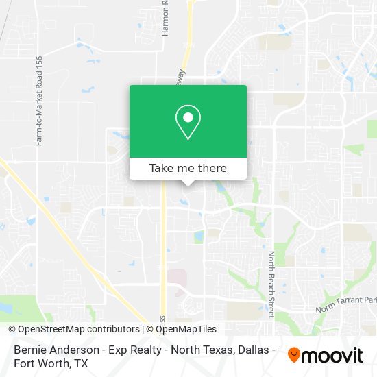 Mapa de Bernie Anderson - Exp Realty - North Texas