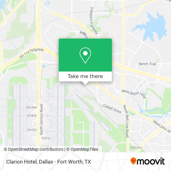 Clarion Hotel map
