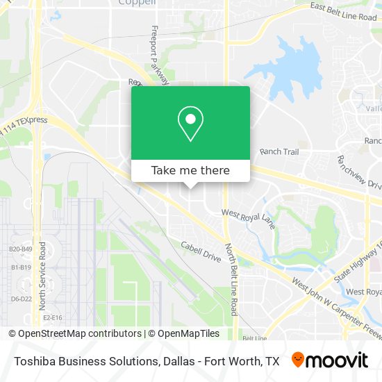 Mapa de Toshiba Business Solutions