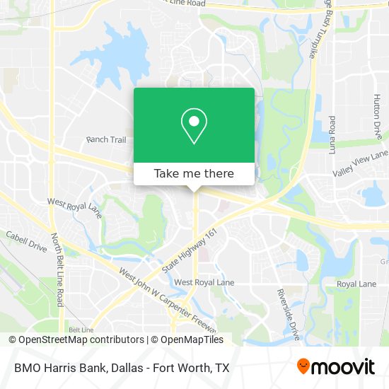 BMO Harris Bank map